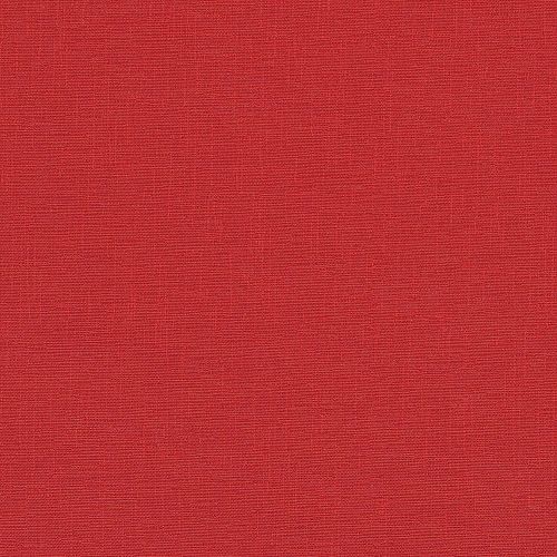 Vorhangstoff Dekostoff Betim Uni rot Breite 144cm blickdicht