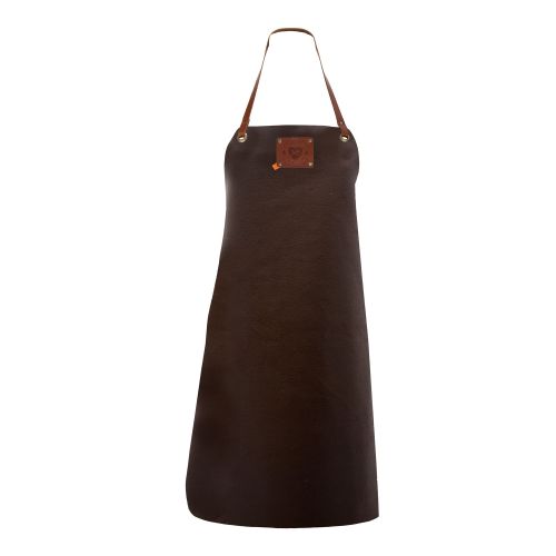 Xapron Kansas Leder Damenschürze brown