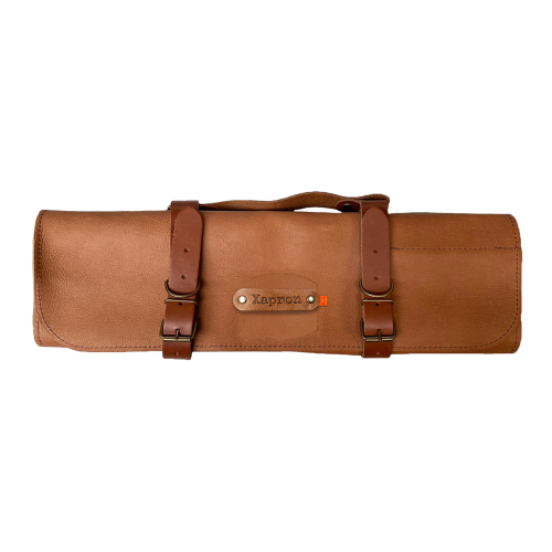 Xapron Leder Messerrollentasche Utah rust