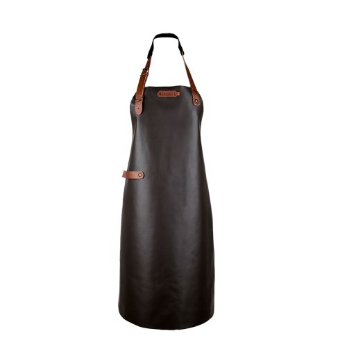 Xapron Lederschürze BOVINE mit Nackenriemen brown