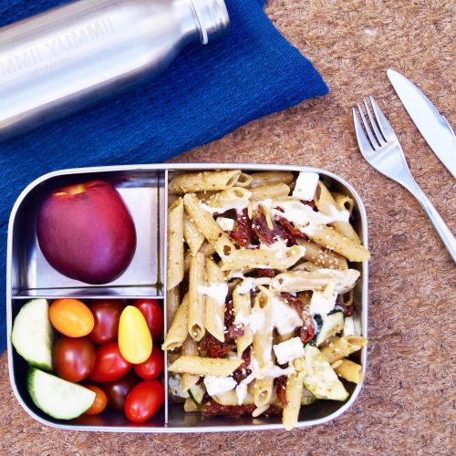YUMMII YUMMII BENTO Lunchbox groß mit 3 Fächern für kalte feste Speisen dänisches Design