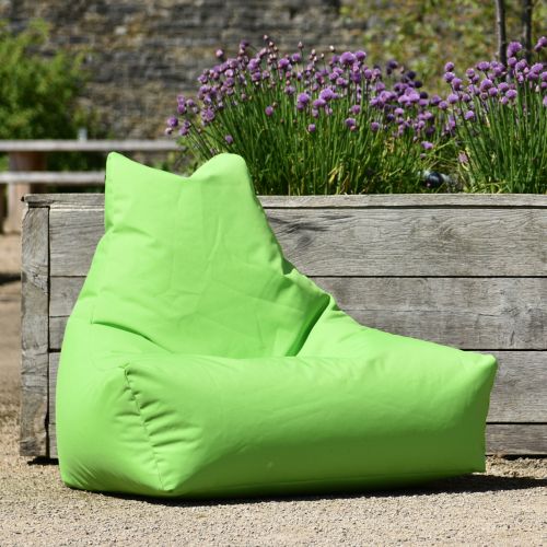 b-bag extreme lounging Sitzsack mighty-b Lime In & Outdoor 