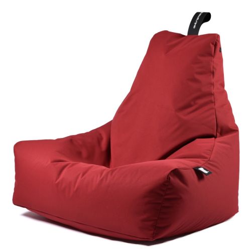 b-bag extreme lounging Sitzsack mighty-b Red In & Outdoor