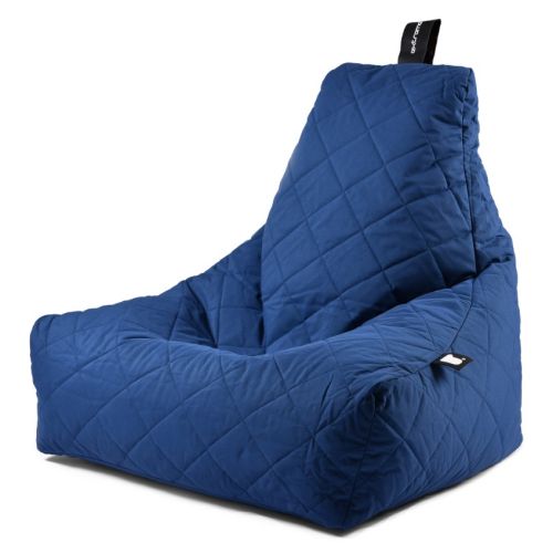 b-bag extreme lounging Sitzsack mighty-b Royal Blue - Quilted In & Outdoor