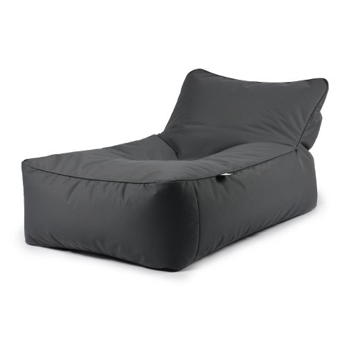 b-bed extreme lounging Sonnenliege Grau 65x80x120cm