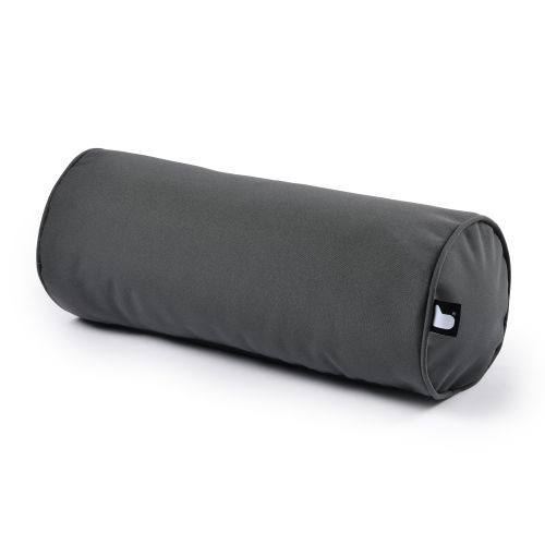 b-bolster extreme lounging Nackenrolle Grau 48cm breit