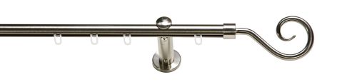 erfal Komplettgarnitur Carrera Ø19mm Spirale Innenlauf 1-läuf. 160cm edelstahlf.