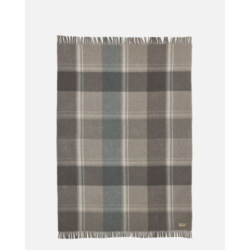 eskimo Decke Lord grau Merino-Wolldecke im Prince-de-Galles-Muster