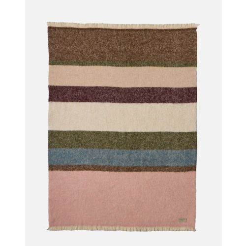eskimo Decke Marais rose multi Modische Decke mit kräftigen Farbstreifen