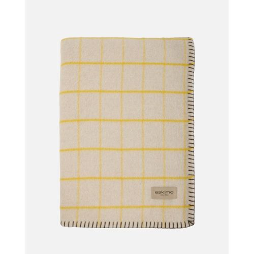 eskimo Decke Montauk beige gelb