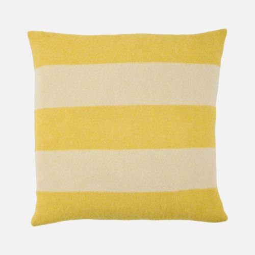 eskimo Kissen Stripes Streifen gelb ecru