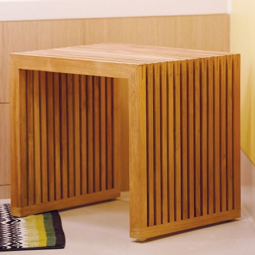 jankurtz Hocker Tivoli Teak massiv FSC zertifiziert