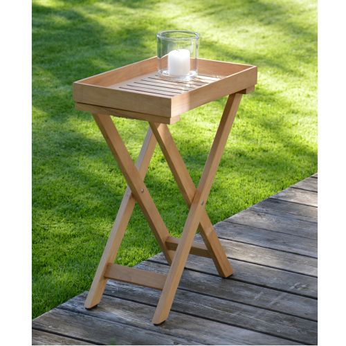 jankurtz Klapptisch CHIO Teakholz natur Höhe 61cm