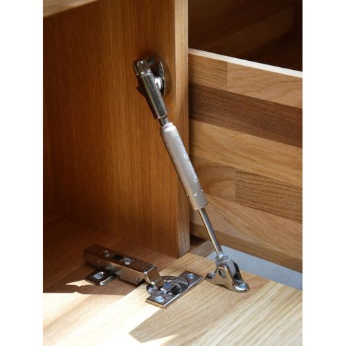 jankurtz Sideboard DWELLER eiche höhe 60cm 1 Türe 2 Schubladen Eiche massiv geölt