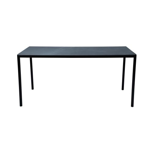 jankurtz Tisch LIVE marmoroptik schwarz 80x160cm eckig