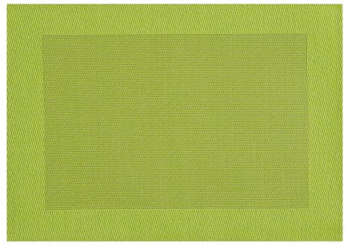stuco trends textiles Platzset Tischset Cadre eckig 45 x 33 cm hellgrün 2er Set
