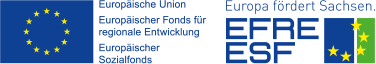 Europa fördert Sachsen. EFRE ESF.